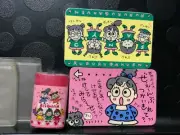 Sanrio RuRuRu GAKuEN Eraser Card 1991 & 1993 rubber lot of 3 pc. SO CUTE & RARE