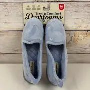 Dearfoams True Comfort Rachel Velour Closed Back Eventide Medium