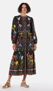 Brand New! Gorman ‘Leafy Lessons’ Long Dress Size 16