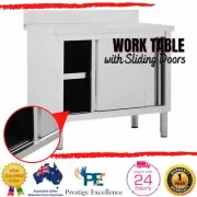 Food Prep Work Table Stainless Steel Kitchen Commercial Grade Workbench Storage