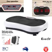Everfit Vibration Machine Platform Plate Home Exercise Body Vibrator White