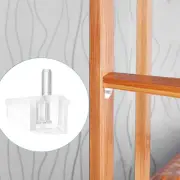 20 Pcs Shelf Bracket Floating Shelves Wall Mounted Support Nail Pegs
