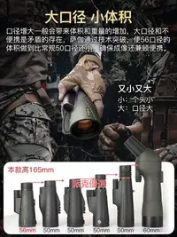 在飛比找Yahoo!奇摩拍賣優惠-精品SAGA薩伽56mm口徑高倍高清12倍ED鏡片便攜單筒望