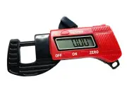 Digital LCD Display Measuring Thickness Gauge Caliper 0-12mm Inch/Millimeter