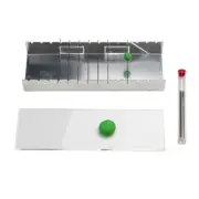 Bead Baking Rack with Skewers and Acrylic Clay Roller Board, Clay Craft Tools