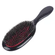 Boar Bristle & Nylon Hair Brush Oval Anti-static Paddle Comb Scalp Mass_bf