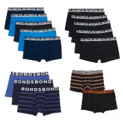 20 X Mens Bonds Everyday Trunks Briefs Boxer Assorted Underwear Cotton/Elastane