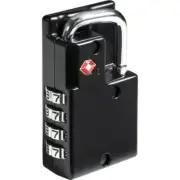 Explorer Cases Digilock 4-Digit TSA Approved Combination Padlock (Black)