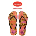 【HAVAIANAS 哈瓦仕】拖鞋 女鞋 夾腳拖 熱帶水果 SLIM SUMMER FRUITS 黑粉 4148937-5784W(哈瓦士)