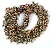 NarMund Mala Necklace for Goddess Kali Fiber Nar Mund Mala - Free Shipping