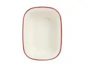 Wiltshire Enamel Bake Oblong Pie Dish - Large (Red)