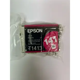 原廠裸裝EPSON141 T1412 T1413 1414全新原廠墨水匣，副廠T1411全新墨水匣