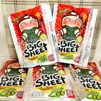 在飛比找蝦皮購物優惠-現貨 泰國帶回 Big sheet 小老闆-辣味海苔一包8入