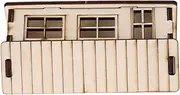Unfinished Miniature House Model for Boys and Girls' Craft Wood Puzzle Building Toys for Educational Fun