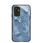 P33 Illustration Smart Phone Case Toughened Glass Cover for Iphone 14 Plus