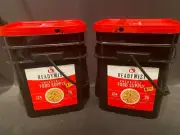ReadyWise Emergency Food Supply Bucket Freeze Dried 2 x 124 Servings Armageddon
