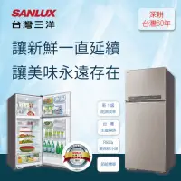 在飛比找momo購物網優惠-【SANLUX台灣三洋】480公升雙門直流變頻冰箱(SR-C