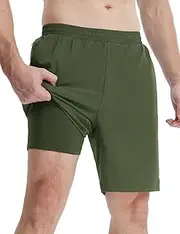 [baleaf] Sports Shorts, Quick Drying, Sports Trousers, Lightweight with Zip Pocket
