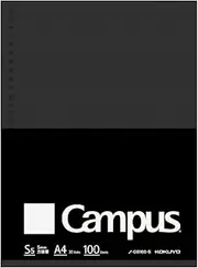 Kokuyo campus loose-leaf Biz grid ruled A4 100 sheets Roh -G816S-5