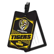 Richmond Tigers AFL Kids Rubber Luggage Tag