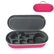 Hard Shell Storage Bag For Dyson Hd03 / Hd08 / Hd15 Hair Dryer Rose Red