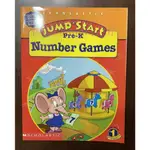 【二手英文童書】SCHOLASTIC／JUMP START PRE-K NUMBER GAMES