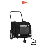 Tag-along Pet Bike Trailer Dog Cat Bicycle Stroller Pram Jogging Jogger Carrier