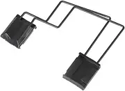 BIUDECO Abs Steel Violin Bow Corrector Beginner Trainer Tool Violin Accessory 2 Tracks Easy to Use