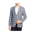 HUGO BOSS Jansen Lightweight Plaid Blazer Sportcoat Jacket 50427018