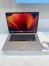 在飛比找Yahoo!奇摩拍賣優惠-【艾爾巴二手】MacBook Air 15吋 M2/8G/2