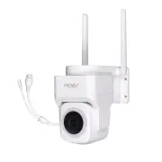 MOES Tuya WiFi 3MP Smart Security Camera Support Wireless Wired RJ45 Network IP65 Waterproof Motion Tracking Full Color