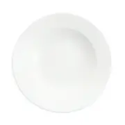 Fortessa Amanda White Embossed Rim Soup Bowl, Set of 4