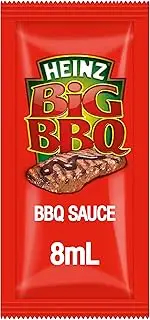 Heinz BBQ Sauce Sachet Portion Box Barbecue Sauce Dipping Condiment Catering Bulk 8ml (Box of 300)