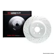 Dynamite Friction Front Driver Side Disc Brake Rotor for Subaru (633-13035L)