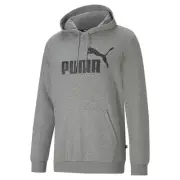 Sweatshirts Training Men Puma Ess Big Logo Hoodie 58668803 Grey