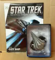 Star Trek Eaglemoss Voth City Ship Starship & magazine #70