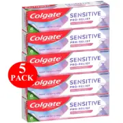 5 x Colgate Sensitive Toothpaste Pro-relief Gum Care 110g