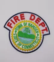 Hamden Fire Department Connecticut Fire Patch