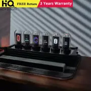 RGB Pseudo Glow Tube Clock Electronic Digital Creative Clock Retro Decoration