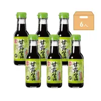 在飛比找momo購物網優惠-【金蘭食品】甘露醬油295ml x6入/箱