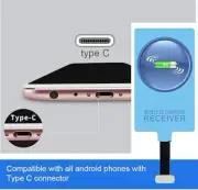 Charging Receiver Adapter with Fast&Smart Microchip Technology for QI Wireless C