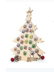 Wooden 24 Coffee Pod Tree Advent Calender