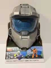 Mega Construx Halo Fiesta Spartan Helmet Character Construction Building Toys