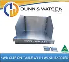 Fridge Slide or Clip on Table with wind barrier (4x4, 4wd, Ute, Canopy, Tray)