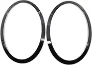 CLZCNQLX 2Pcs Front Lamp Frame Headlight Trim Ring Compatible for Mini Cooper F55 F56 F57 51137300631 51137300632 51712355791 51712355798(Gloss Black)