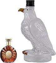 Eagle Liquor Carafe ? Glass Spirits Vessel, Animal Pouring Flask, Decorative Whiskey Container, Novelty Bottle for Romantic Gifting and Family Gathering Table Accents During Celebrations