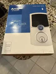 Barrington Smart Lock for Front Door, Polished Chrome - Smart Deadbolt ...