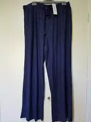 Sussan S 10 Dark blue Ink trackpants Pyjamas bottoms leisure pants + pockets