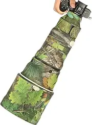 CHASING BIRDS Camouflage Waterproof Lens Coat for Sony FE 600mm F4 GM OSS Rainproof Lens Protective Cover (Jungle Camouflage, with 1.4X and 2.0X TC)