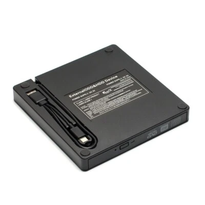 12.7mm 9.5mm USB3.0 Type-C Optical Drive Case External Mobile ODD HDD Enclosure